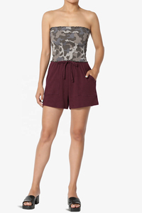Nouveauté : Short de course taille haute pour femme, double couche, avec poches, idéal pour le fitness et le yoga - Product Image 3