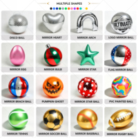 Grande boule miroir brillante réutilisable en PVC, ballon bulle gonflable géant pour la décoration de scène, mariage, festival, événement, toile de fond