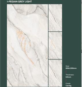 Carreaux de sol pour maison 600x1200mm, carreaux de salle de bain en porcelaine polie ultra-brillante pour sols de maisons, hôtels et salles de bain commerciales - Product Image 6