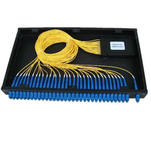กล่องแยกเทป900UM ไฟเบอร์พีแอลซีแบบเดี่ยวช่องเสียบ SC/UPC LC FC 5dB พลังงาน Tx สำหรับเครือข่าย4G Wi-Fi 3G GPRS FTTH - Product Image 2