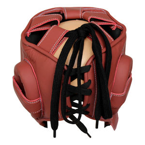 ขายส่งอุปกรณ์ป้องกันศีรษะสำหรับชกมวยแบบเต็มหน้า คุณภาพดีที่สุด หนังแท้ ผลิตตามสั่ง รุ่น Warrior Dual Sport ระบายอากาศได้ดี - Product Image 5