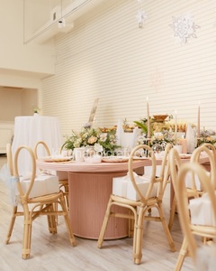 Chaises pour enfants en rotin naturel faites à la main pour événements de location, fêtes d'anniversaire, décoration de mariage, vente en gros, sièges tissés sur mesure - Product Image 1
