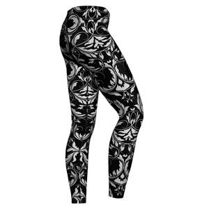 Women's High Waist Full Length Leggings Elephant <b>Pattern</b> Stretch <b>Knitted</b> Spandex Polyester Quick Dry Windproof Invisible Pocket - Product Image 4