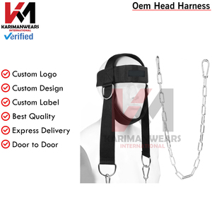Gym Neck Head Harness Men Women Weightlifting <b>Strength</b> <b>Training</b> Resistance Workout OEM Supplier - Product Image 2