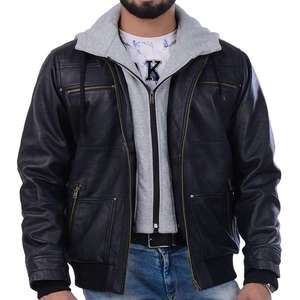 Chaqueta de Motocicleta de Cuero Genuino para Hombre, Tendencia 2026, Impermeable, Transpirable, Anti-UV - Product Image 1