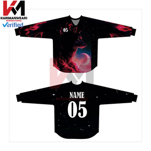 Jersey Táctico de Paintball de Primera Calidad, Puños y Cuello Acanalados Resistentes para una Durabilidad Robusta en el Campo, Logotipo Personalizado - Product Image 6