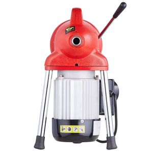 Macchina per la Pulizia degli Scarichi con Alimentazione Manuale da 370W, 120FT x 5/8In, con Spirale Sezionale per una Pulizia Efficace degli Scarichi - Product Image 1