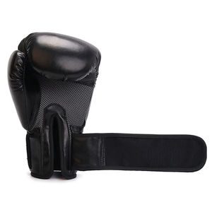 Gants de boxe professionnels de haute qualité, impression et couleurs personnalisées, fermeture à boucle et crochets, gants d'entraînement MMA/Kickboxing - Product Image 4