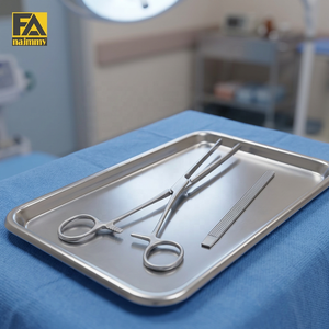 Pinces intestinales Kocher droites pour hémostase, instrument chirurgical certifié CE, utilisation manuelle - Product Image 3