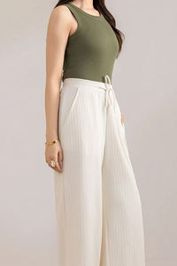 Camisetas sin Mangas de Alta Calidad OEM para Mujer, Tallas Grandes, Spandex, Algodón, Encaje, Transpirables, Suaves, Estilo Casual, Venta al Por Mayor - Product Image 3