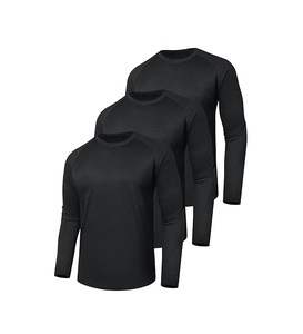 Camiseta Deportiva de Manga Larga para Hombre, de Secado Rápido, Tejido Elástico, para Entrenamiento Físico - Product Image 5