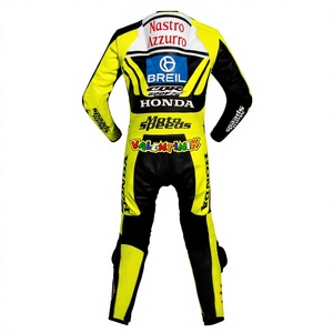 Traje de Carreras MotoCP Zonda 1 Pieza de Cuero Vacuno/Canguro para Moto/Traje de Pista/Conducción con Armadura Nivel 2 para Motociclistas - Product Image 2