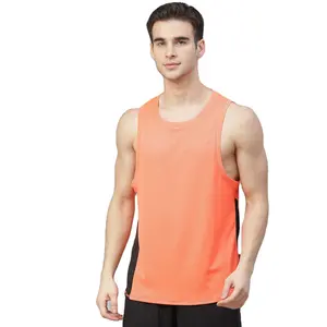 Custom Solid Quick Dry Men's Singlet Gym Vest Men's Tank Tops Trending Summer Products Sleeveless Men's Workout Tank Tops