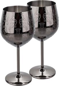 Juego de Vasos de Latón Chapado en Oro, Vaso de Metal Grabado, Taza de Agua Tradicional de Lujo para el Hogar o Bar - Product Image 4