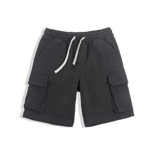 OEM Streetwear 100% Cotton <b>Fleece</b> Custom Logo <b>Men</b> Gym <b>Shorts</b> 5 Inch Workout Sports French Terry Cargo Running <b>Men's</b> Sweat <b>Shorts</b> - Product Image 6