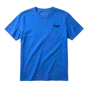 Men's Sporty T-<b>Shirts</b> 220 Grams <b>100</b>% Cotton/<b>Polyester</b> Blend Short Sleeve Breathable Fabric Custom Front Logo Printing t-<b>shirt</b> - Product Image 6