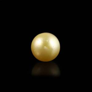 ไข่มุกทองคำเม็ดเดี่ยว 3.9 กะรัต อัญมณีหรูหราสำหรับเครื่องประดับชั้นดี - Product Image 2