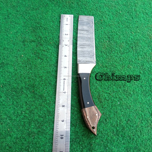 Couteau de chef japonais Nakiri en acier damas pour un usage quotidien couteaux de chef de cuisine haute visibilité en stock vente en gros - Product Image 5