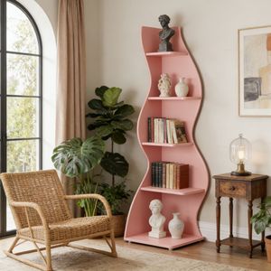 "Wall-mounted <b>Tall</b> Bookshelf for <b>Storage</b> and Display" - Product Image 5