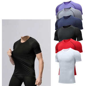 Camisetas de Compresión Deportivas para Gimnasio, Precio al por Mayor, Manga Larga, Anti-UV, Transpirables, Elásticas, para Hombres, Fitness, MMA, BJJ - Product Image 6
