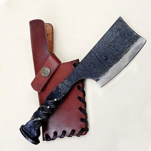 Cuchillo Medieval de Acero al Carbono de Alta Calidad, Forjado a Mano, Estilo Antiguo, con Mango Completo y Funda de Cuero - Product Image 6