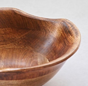 Hand Carved Mango Wood Fruit <b>Bowl</b> Sustainable Kitchen Decor Paper High Demand Kitchen Decor - Product Image 5