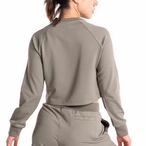 Trending Men's Winter Short Fleece Hoodie <b>Sweatshirt</b> for Gym <b>Yoga</b> Wear Modern Trimmed Pullover Eco-Friendly Breathable Fabric - Product Image 4