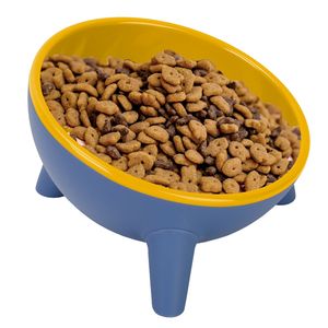 Ciotola GPCT3388 per Gatti e Cani di Piccola Taglia, Design Rialzato e Inclinato con Prevenzione del Riflusso, Ciotola per Alimentazione Animali Domestici - Product Image 1