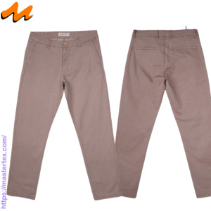 Pantalones Chinos para Hombre, Peso Medio, Microestampados, Algodón con Spandex, Elásticos, Transpirables, Confeccionados con 6.64 OZ - Product Image 1