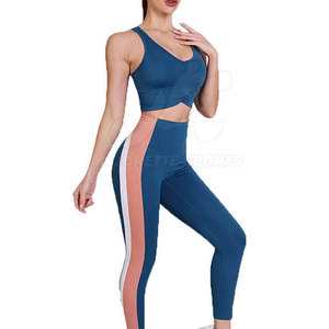 Ensemble de yoga confortable pour femmes en 2 pièces, coupe extensible, tenue de sport idéale pour l'entraînement au yoga et la remise en forme - Product Image 4