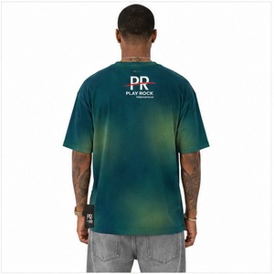 T-shirt pour homme de qualité supérieure à col rond et manches courtes, couleur unie, avec un tissu léger et respirant et une coupe décontractée pour un usage quotidien décontracté - Product Image 2