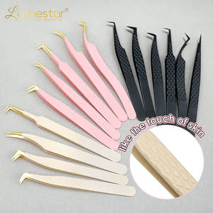 Pinces à extensions de cils Teejay de haute qualité, 45 et 90 degrés, logo personnalisé, prix d'usine, livraison gratuite, MOQ 200 - Product Image 6