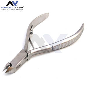 Cortauñas profesional en forma de luna para uñas encarnadas, resistente, para uñas gruesas y duras, con fungicida incorporado - Product Image 3