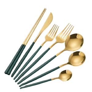 New Design Hot <b>Sales</b> Metal Cutlery <b>Set</b> International Selling Silver Plated Stainless Steel Spoon <b>Knife</b> Fork Flatware <b>Sets</b> - Product Image 3