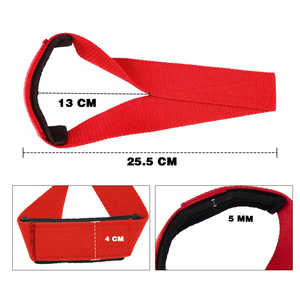 Muñequera Deportiva Personalizada con Logotipo, Cómoda, Resistente, Transpirable, Acolchada de Algodón y Neopreno para Levantamiento de Pesas y Gimnasio - Product Image 2