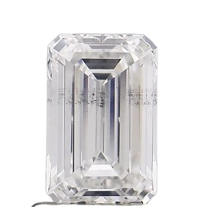 Diamant in Smaragd form bester Qualität für Ringe und Halsketten 3.02F VS1 Lab Grown Diamond mit IGI-Zertifizierung