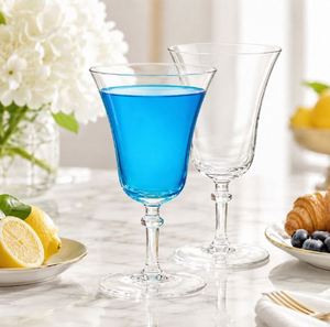 Verres à cocktail de luxe en borosilicate de qualité supérieure pour bars à domicile, prix de gros par le fabricant pour restaurants design. - Product Image 1