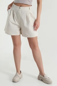 Ever Glow Women Formal Mid Waist Breathable Polyester/Cotton Sportswear <b>Shorts</b> Drawstring Quick Dry Hot High Quality Solid - Product Image 6