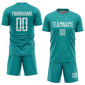 Uniformes de Fútbol Personalizados al por Mayor, Jersey y Pantalones Cortos con Sublimación Completa, Diseño Personalizado, Impresión a Color, Fábrica de Ropa Deportiva - Product Image 1