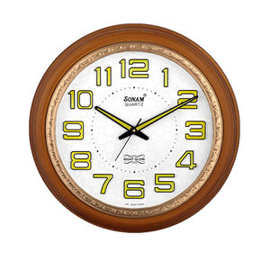 Top Demanded Night Glow Desk <b>Clock</b> with Soft <b>LED</b> Lighting and Quiet Operation for Home and Study Available At Best Market Price - Product Image 1