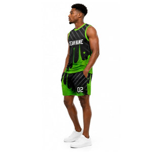 Maillots de football 7v7 en gros, maillots à capuche compressifs 7on7, uniformes de football 7V7, tenues d'équipe, coupe athlétique 7V7 - Product Image 3