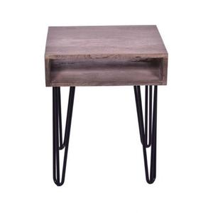 Eco-Friendly Mid century Modern <b>Side</b> <b>Table</b> Set with Iron Legs for Villa Hotel & bedroom Use Bedroom Room Furniture - Product Image 2