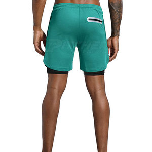 Shorts de sport légers pour homme, tissu extensible, pour la gym, la course à pied et les entraînements quotidiens. - Product Image 2