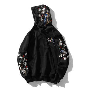 เสื้อฮู้ดดี้ปักลายสำหรับผู้ชาย ขายดี ทนทาน อุ่นสบาย ผ้าฝ้ายนุ่ม เหมาะสำหรับการเดินทางและสวมใส่ลำลอง - Product Image 1