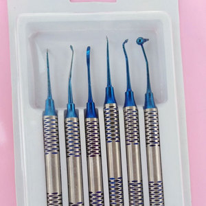 Premium Titanium Coated Composite Filling Polishing Restorative Dental Kit Dentistry Surgical <b>Instruments</b> Set CE ISO Certified - Product Image 2