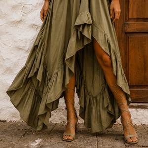 Vestido Boho de Moda para Mujer, Tejido de Rayón Premium, Cómodo y Transpirable - Product Image 5