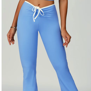 Leggings acampanados de moda para mujer 2026, para deportes y actividades al aire libre, leggings para gimnasio, diseños personalizados - Product Image 1