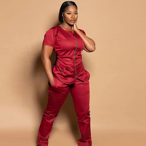Tenue Médicale Unisexe en Spandex Respirant Personnalisable pour Soins de Santé et Esthétique – Service OEM Sécurisé - Product Image 5