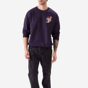 Sudadera Cómoda al por Mayor para Hombre, Ropa Casual, Cuello Redondo, Básica, Mezcla de Algodón, Nuevo Diseño, Manga Larga, Sudadera de Forro Polar a la Moda - Product Image 3