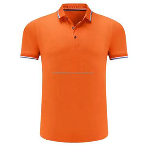 Camiseta Polo Deportiva de Alta Calidad para Negocios, de Algodón, Color Sólido, Lisa, Estilo Urbano, Unisex, Camiseta Polo para Hombre - Product Image 1